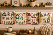 Christmas Decor Clipart, a Seasonal Illustration by Anna Studio (Thumbnail 4 of 13)
