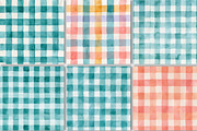 Blue Gingham Pattern, a Pattern Graphic by Black Bird Studio (Thumbnail 4 of 6)