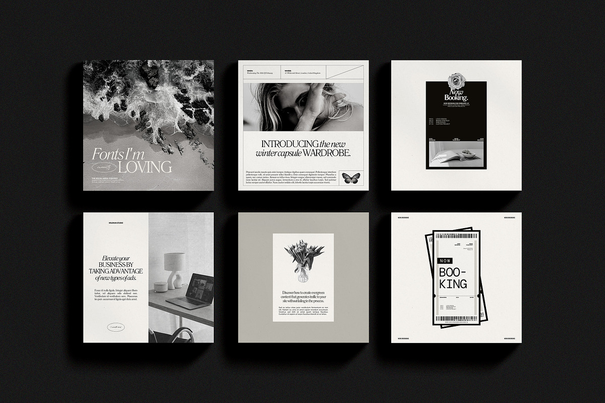 SERE / Entire Instagram Collection, a Social Media Template by Wildnun Studio (Photo 22 of 53)