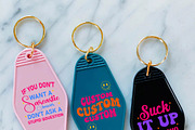 Funny Sarcastic Motel Keychain SVG, an Object Graphic by Digi_Design_World (Thumbnail 4 of 5)