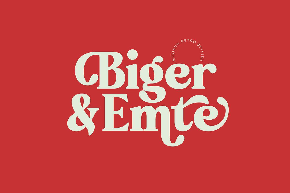Rakuy Magist Modern Retro Serif, a Serif Font by timelesstype.co (Photo 2 of 20)