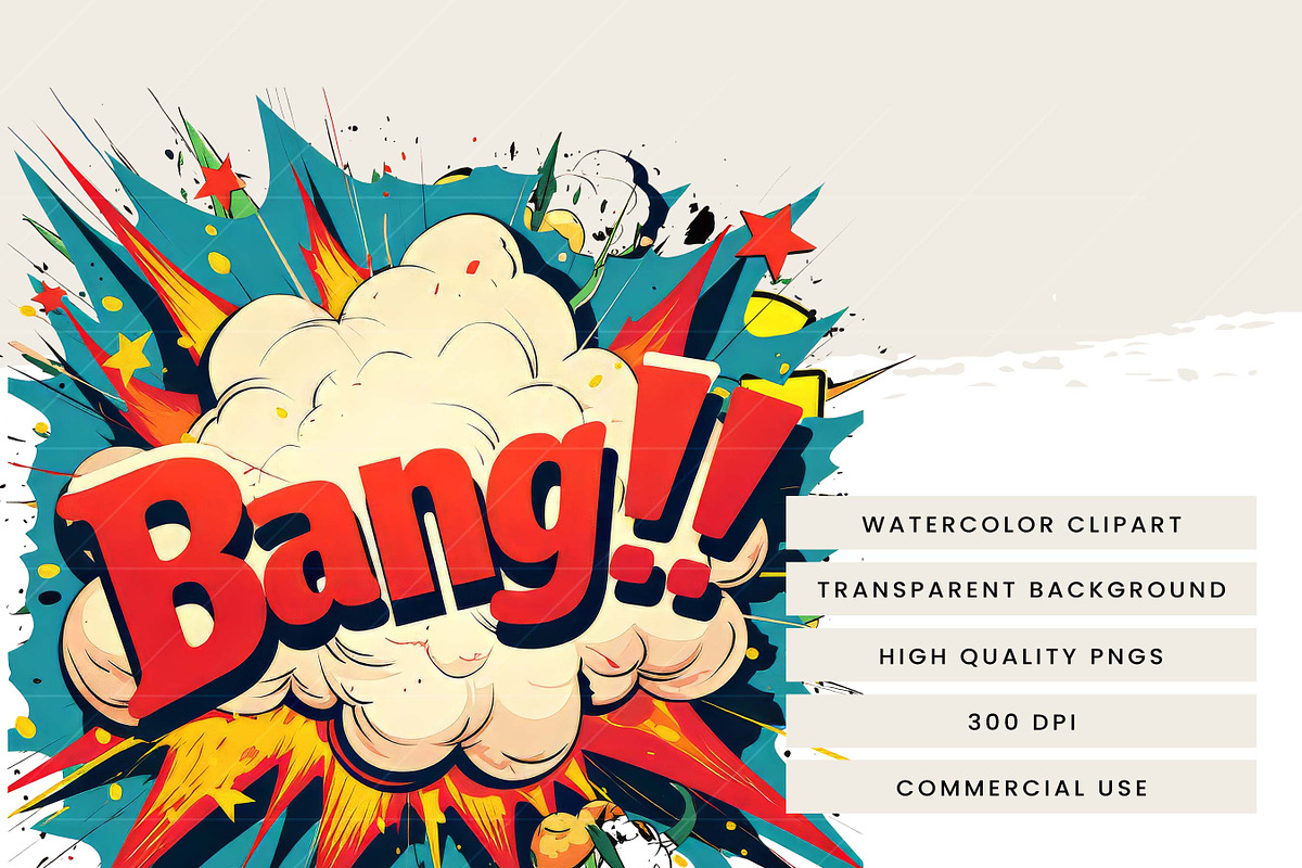 Comic Text in Pop Art Style, an Object Illustration by Design Scotch