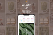 Holistic Gut Instagram Canva, a Social Media Template by Naturopath Hub (Thumbnail 1 of 5)