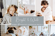 10 BRIGHT & WHITE LIGHTROOM PRESETS, an Action Add-On by Emma Kate Creative (Thumbnail 1 of 10)