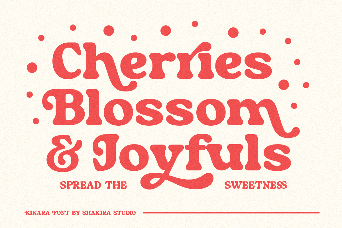 Kinara - Retro Serif Font, a Serif Font by Shakira Studio (Photo 2 of 10)