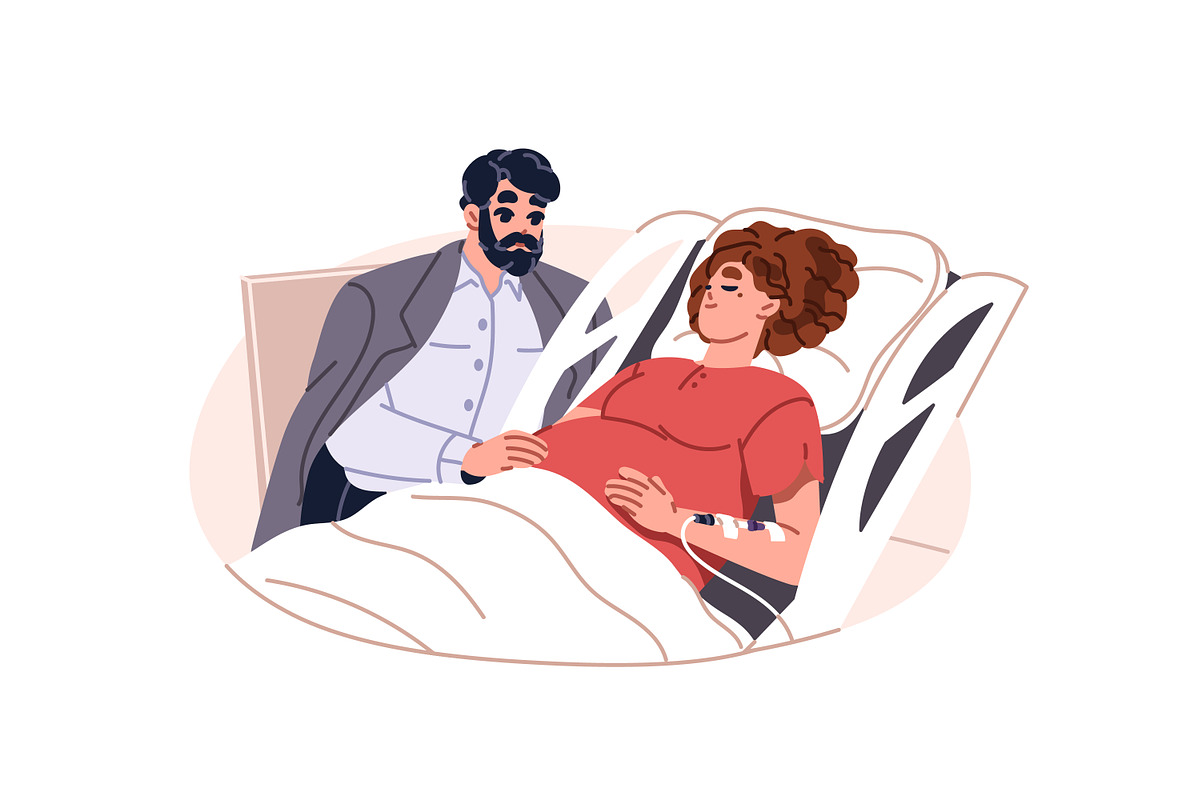 Pregnant women, motherhood set, a Person Illustration by PaperTrident (Photo 8 of 9)