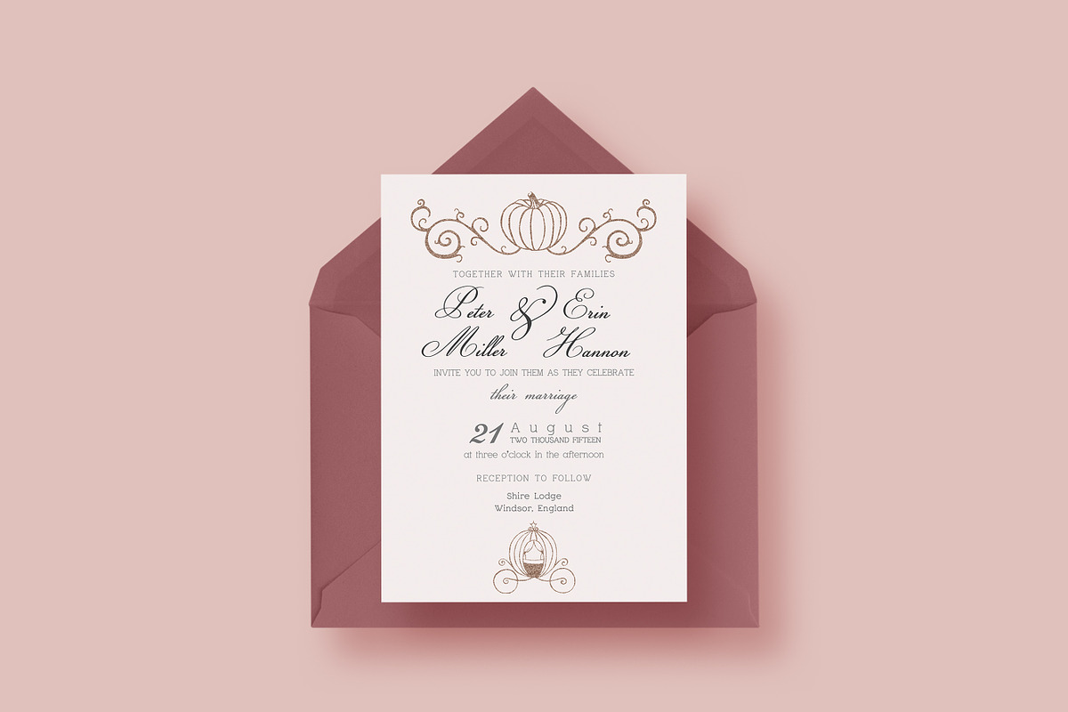 Fairy Tale Wedding Suite, an Invitation Template by Knotted Design (Photo 5 of 5)