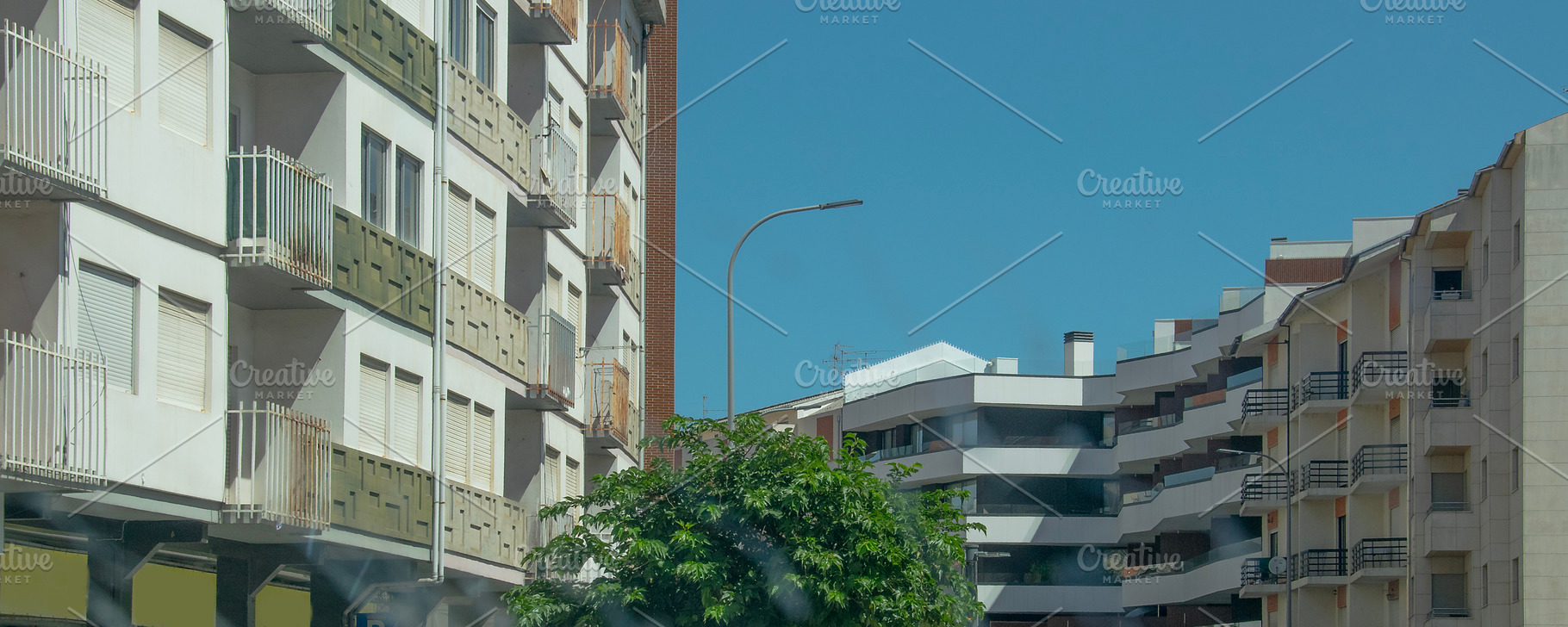 Braganca modern urban exterior scene, portugal, an Architecture Photo by DanFLCreativo