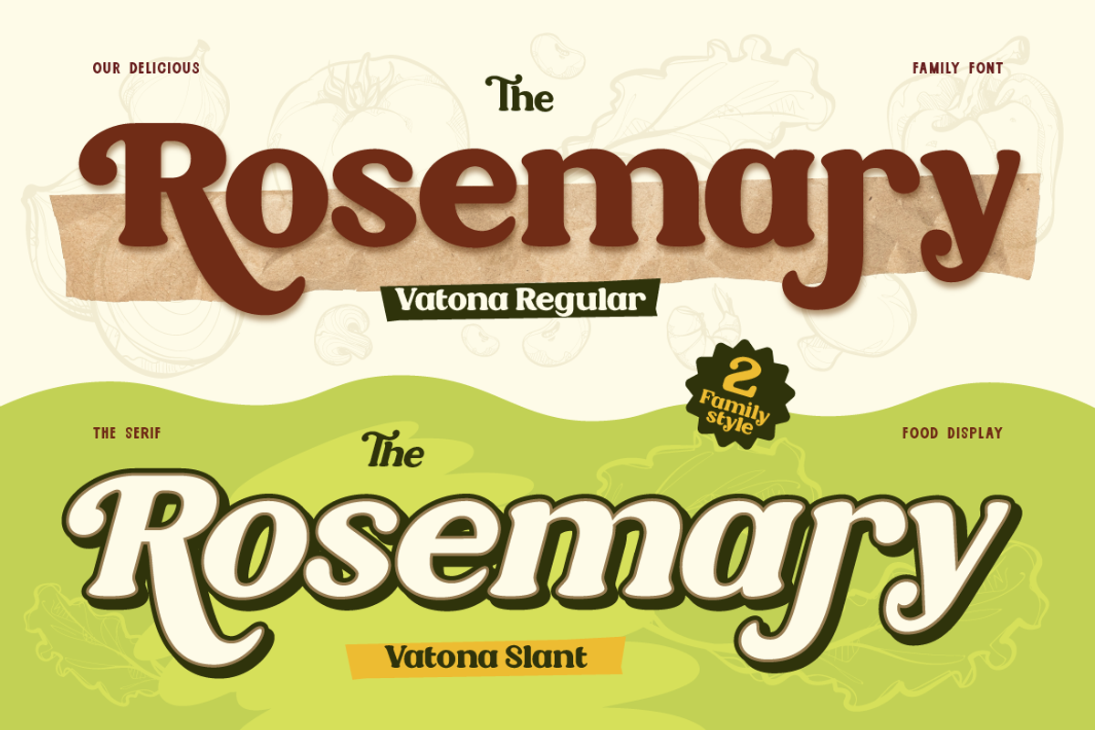 Vatona, a Serif Font by Burntilldead (Photo 4 of 12)