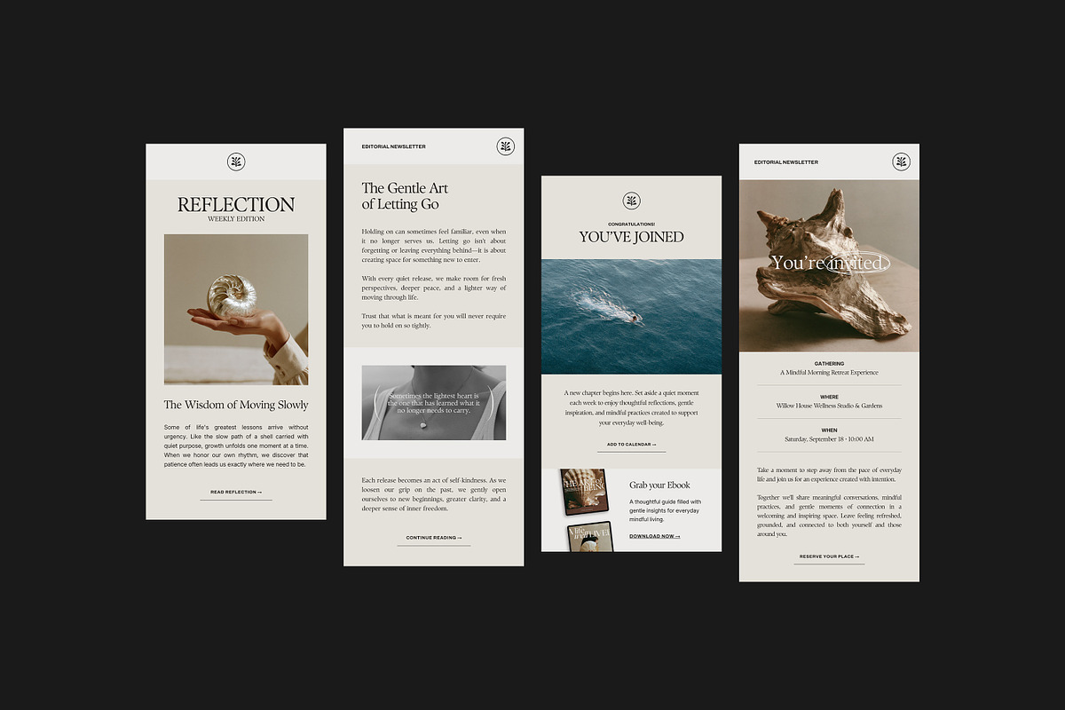 Editorial Newsletter Templates, an Email Template by Wildnun Studio (Photo 13 of 18)