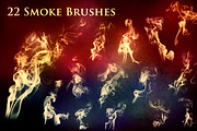 22 Smoke and Fire Brushes & PNG, a Brush Add-On by xresch (Thumbnail 1 of 6)