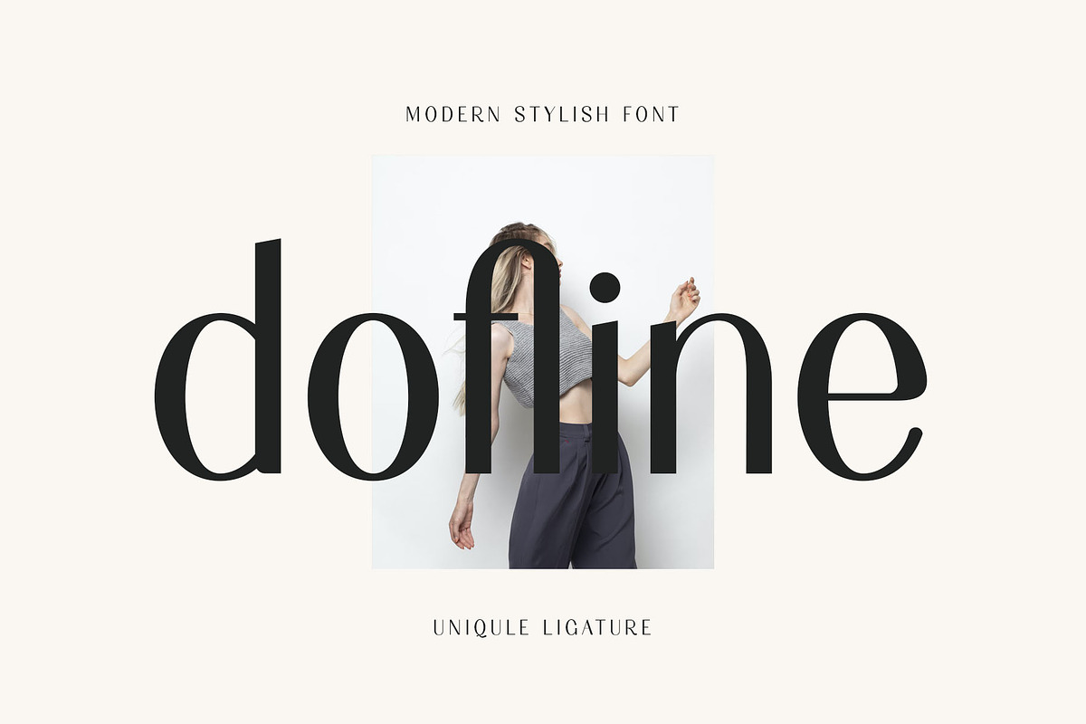 dofline Sans Serif Font, a Sans Serif Font by Humaira_std (Photo 1 of 9)