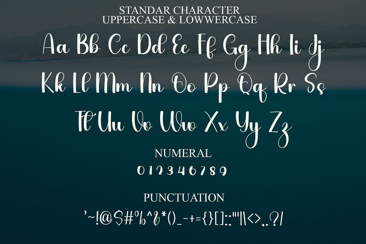Angela Chubby, a Handwritten Font by FreshTypeINK (Photo 4 of 8)