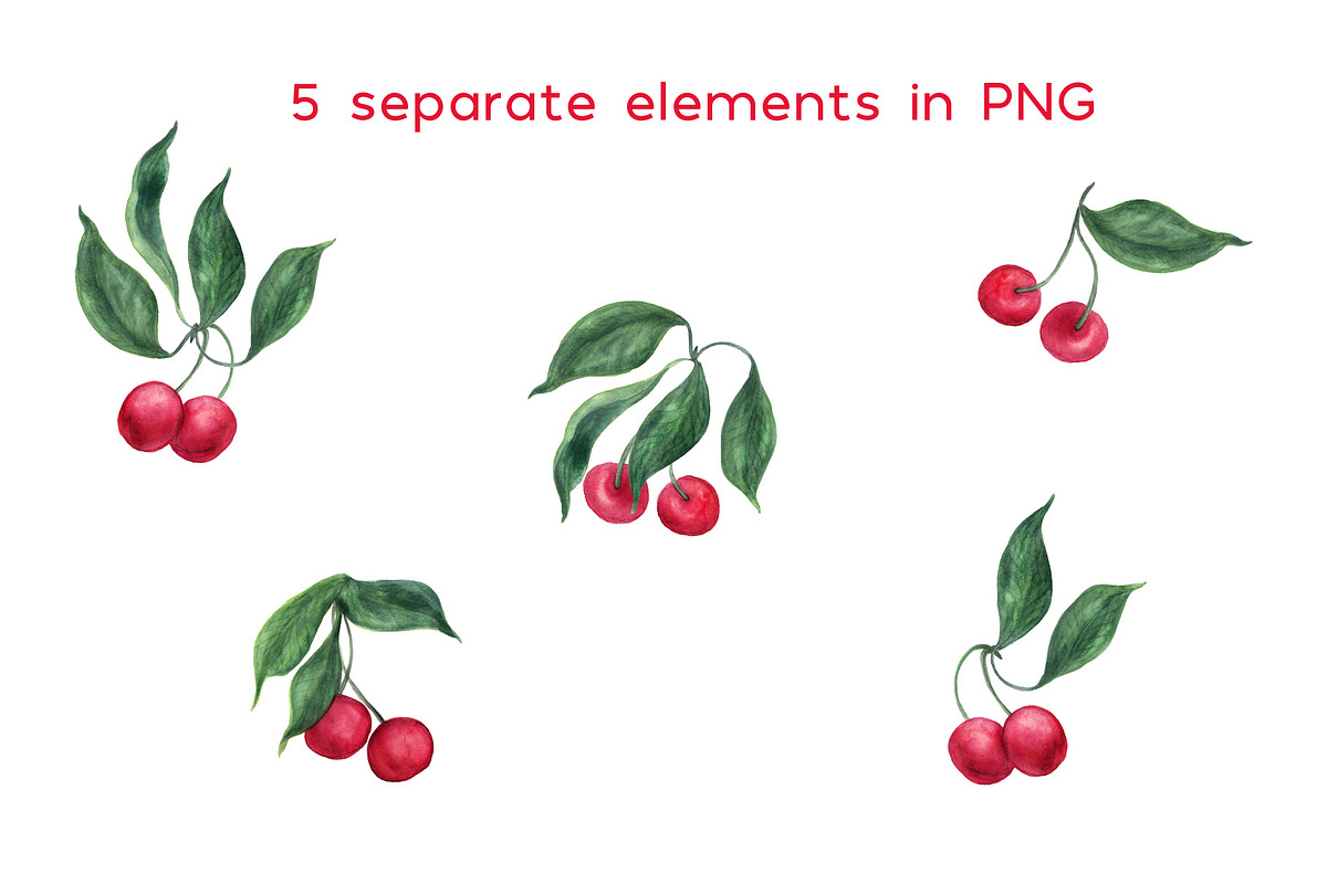 Cherry-berry, a Pattern Graphic by ramika (Photo 3 of 3)
