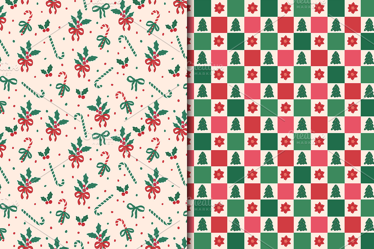 Cozy Traditional Christmas Pattern, a Pattern Graphic by CreativeChristiana (Photo 12 of 12)