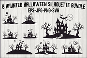 Spooky Haunted House Bundle, an Illustration by Designs_River (Thumbnail 1 of 9)