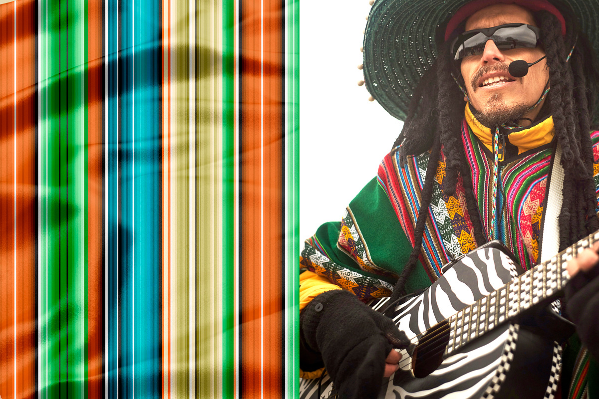 Mexican Serape Seamless Patterns, a Pattern Graphic by Lagmar Design (Photo 4 of 6)