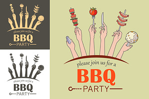 BBQ Party Invitation