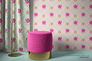 Issa Indian Buta Floral Patterns, a Pattern Graphic by Pink Linen (Thumbnail 6 of 11)