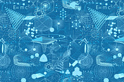{Sacred Geometry} Vector PATTERNS, a Texture Graphic by ekaart (Thumbnail 4 of 9)