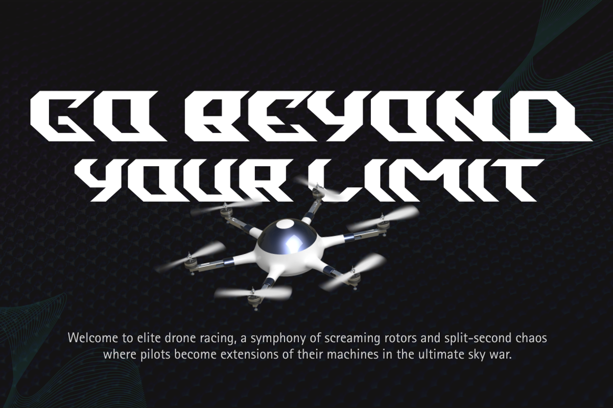 Turnan - Sporty Technology Font, a Sans Serif Font by Attype (Photo 6 of 8)