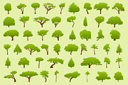 Collection Of 51 Tree, an Illustration by Mantas Bac (Thumbnail 2 of 5)