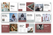 Riley–Business Google Slide Template, a Presentation Template by kreatifreya (Thumbnail 2 of 5)