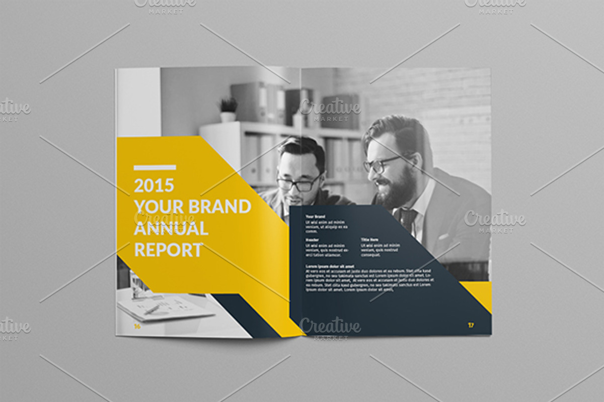 Project Annual Report, a Brochure Template by Birka Studio (Photo 9 of 19)