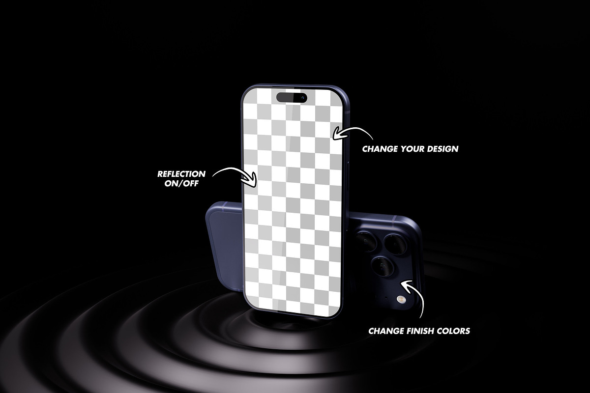 iPhone 17 Pro Mockup, a Product Mockup by itefan Studio (Photo 2 of 3)