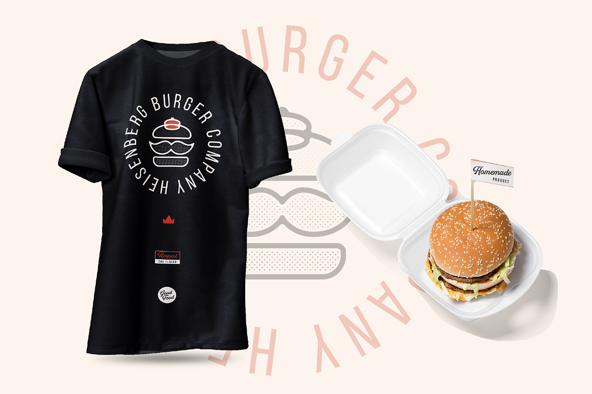 Burgers Branding Kit Templates, a Branding & Logo Template by Refolve Design (Photo 4 of 10)