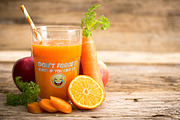 Glass Juice Mock Up, a Product Mockup by Pixel Place (Thumbnail 6 of 6)