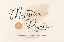 Majestica Royale - Luxury Script