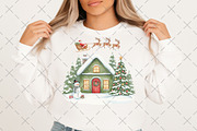 Christmas House PNG, an Illustration by Craft Nest (Thumbnail 5 of 6)