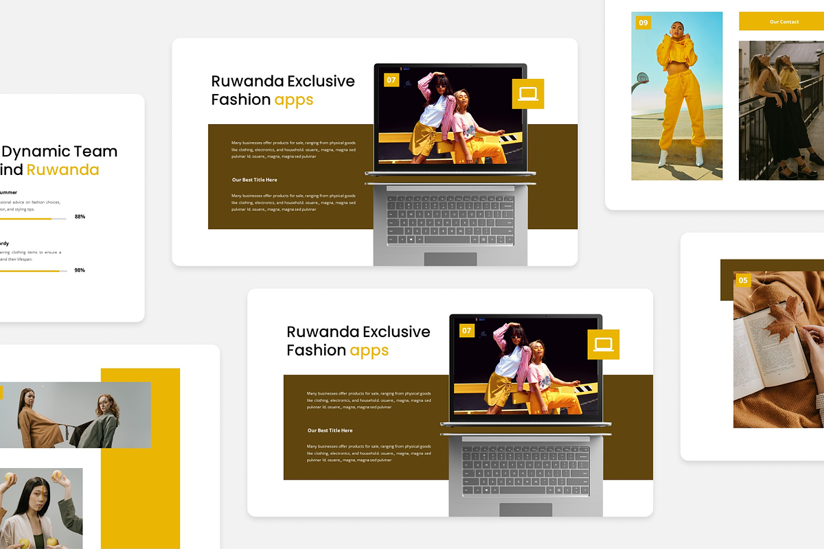 Ruwanda - Fashion Keynote, a Presentation Template by Annora Studio (Photo 5 of 5)