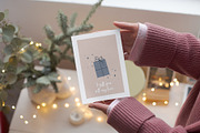 Hand Drawn Christmas Cards Bundle, a Card Template by maaariabouvier (Thumbnail 10 of 19)