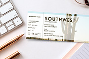 Southwest Trip Ticket Canva Template, a Card Template by Snapybiz (Thumbnail 10 of 10)