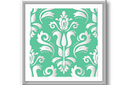 Seamless Vector Oriental Pattern, a Decorative Illustration by FineArtStudio (Thumbnail 3 of 3)