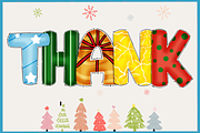 Christmas color set 6-PNG fonts, a Symbol Font by It me digital art (Thumbnail 11 of 11)