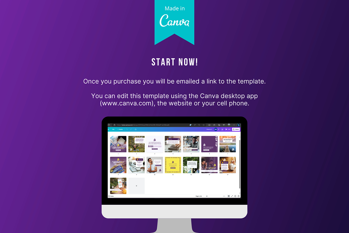 15 Finance Social Media Templates, a Social Media Template by Sincerely Media (Photo 9 of 9)