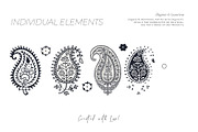 Vintage Block Prints Paisley & Motif, a Pattern Graphic by TSTUDIO (Thumbnail 6 of 10)