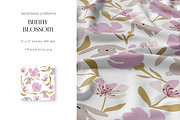 Bunny Blossom – Patterns Collection, a Pattern Graphic by PROTEA Watercolor Studio (Thumbnail 5 of 8)