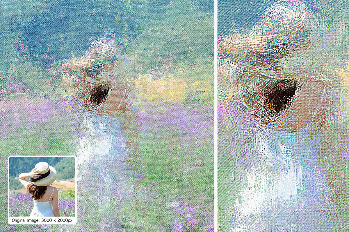 Impression Realistic Painting Effect, an Action Add-On by DesignRocket (Photo 5 of 7)
