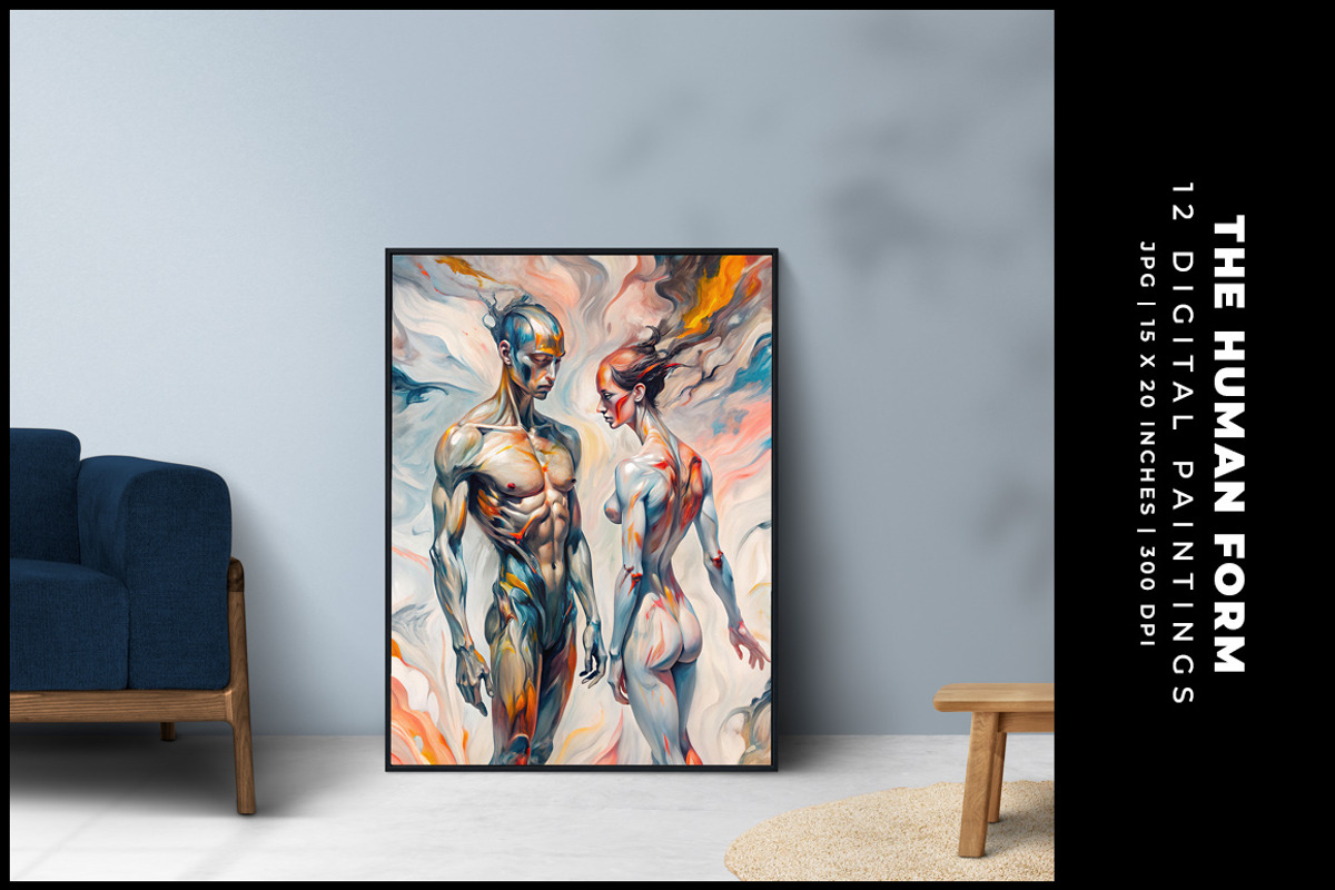The Human Form, a Decorative Illustration by Digital Art Creations (Photo 6 of 6)
