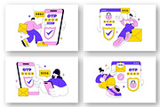 10 OTP Vector Illustration, a Technology Illustration by denayunebgt (Thumbnail 2 of 4)