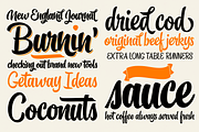 Roster Script + Extras (35% OFF), a Script Font by Fenotype (Thumbnail 2 of 20)