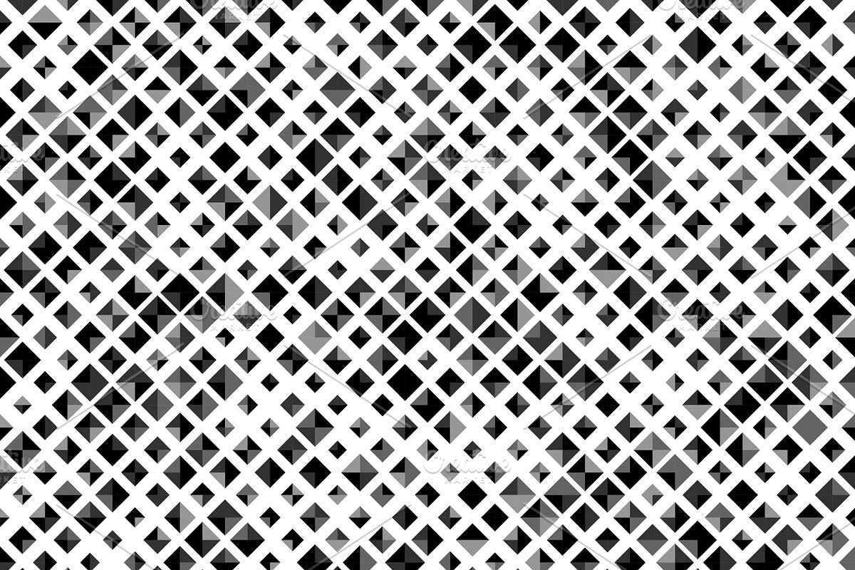 Seamless pattern with rhombuses, a Decorative Illustration by VectorShop (Photo 5 of 10)