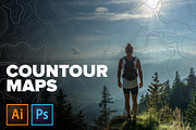 Contour Maps (Topographic), a Texture Graphic by Block 81 (Thumbnail 1 of 4)
