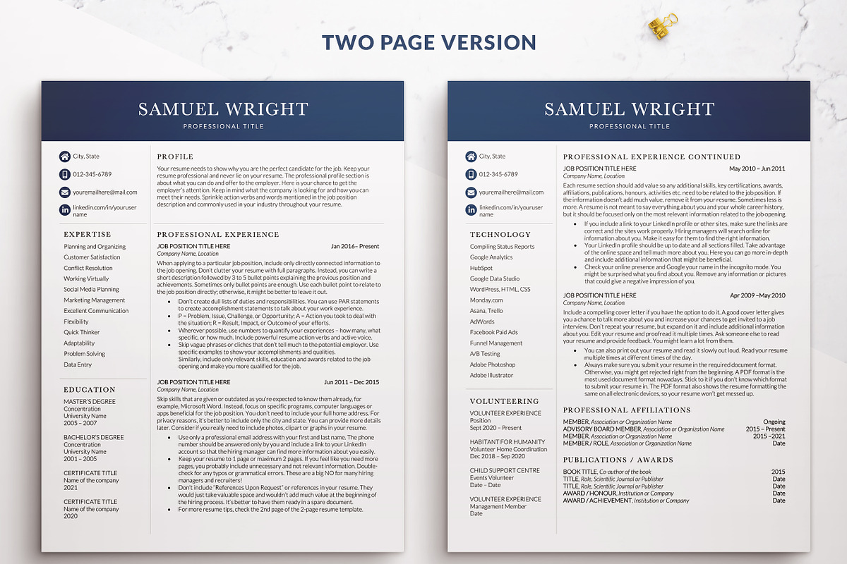 Executive Resume Template for Word, a Resume Template by BestResumes.Co (Photo 2 of 9)