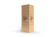 Tall Box Packaging Mockup Template, a Packaging Mockup by DesignRushMarket (Thumbnail 8 of 11)