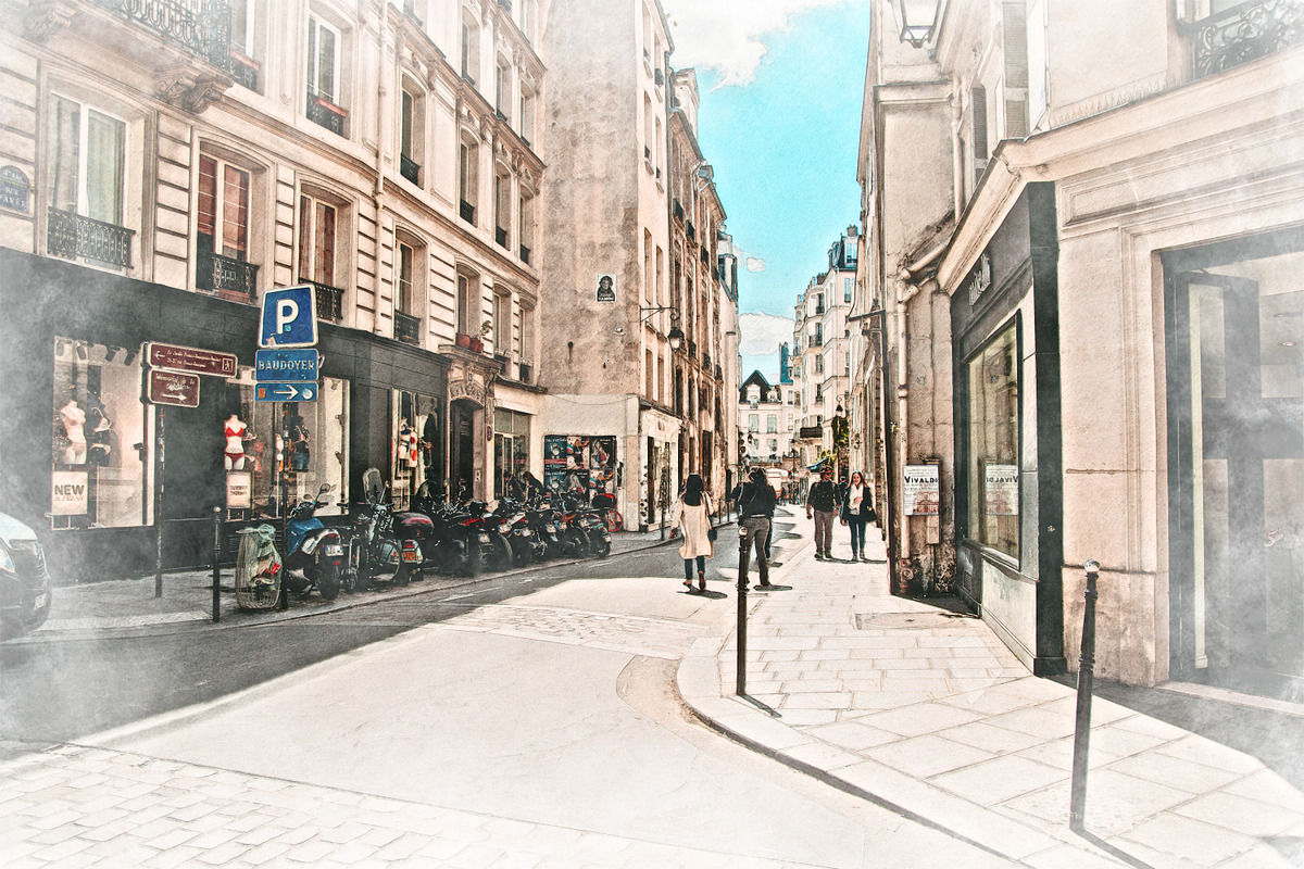 Artistic Watercolor Sketch Effect, a Layer Style Add-On by liptouse (Photo 11 of 11)